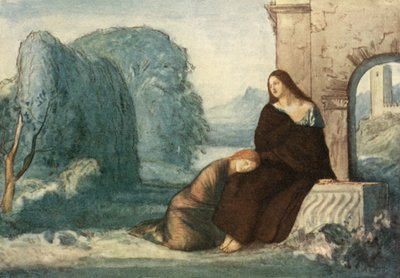 La musique, quand les voix douces meurent, vibre dans la mémoire - Robert Anning Bell